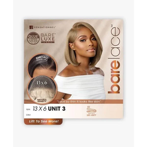 Sensationnel Bare Lace Synthetic Extra Transparent Luxe Glueless Lace Front Wig - 13X6 UNIT 3 - Airhomei