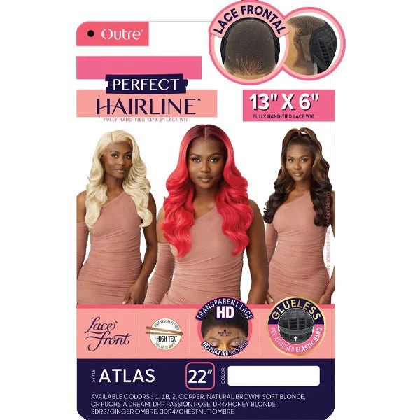 Outre Perfect Hairline Synthetic 13x6 Lace Frontal Wig - ATLAS - Airhomei