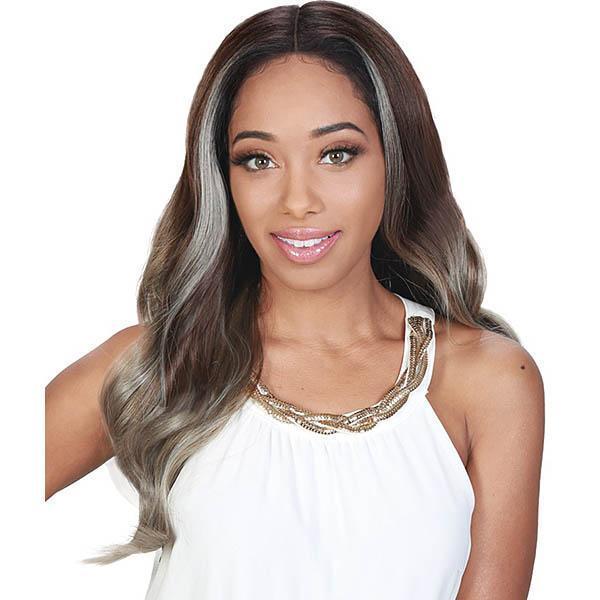 Zury Sis Royal Synthetic Pre Tweezed Swiss Lace Front Wig - SW LACE H LADY - Clearance - Airhomei