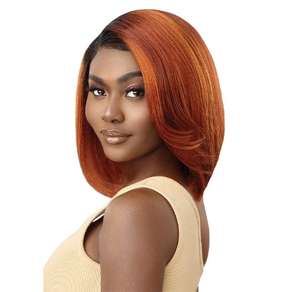 Outre Synthetic Swiss HD Lace Front Wig - DINELLA - Airhomei