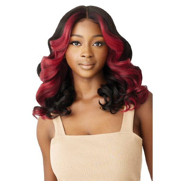 Outre Synthetic Swiss HD Lace Front Wig - SHANA - Airhomei