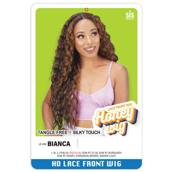 Zury Sis Honey Wig Synthetic HD Lace Part Wig - LF HW BIANCA - Airhomei