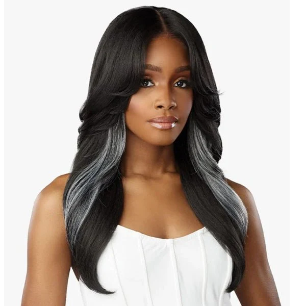 Sensationnel Barelace Synthetic Luxe Glueless Lace Front Wig - Y-PART HAZE - Airhomei