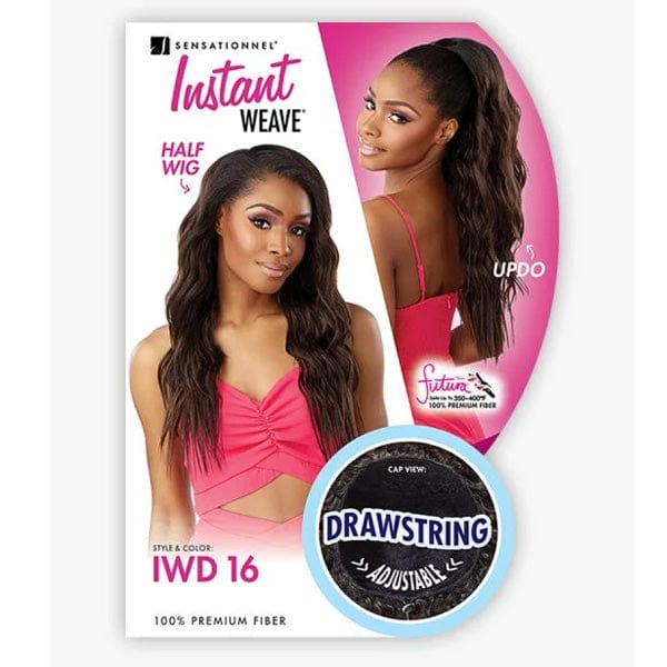 Sensationnel Synthetic Half Wig Instant Weave Drawstring Cap - IWD 16 - Airhomei