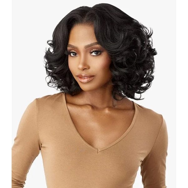 Sensationnel Kinky Edges Kinks & Co 13x6 HD Lace Front Wig - 13x6 KINKY BODY WAVE 14