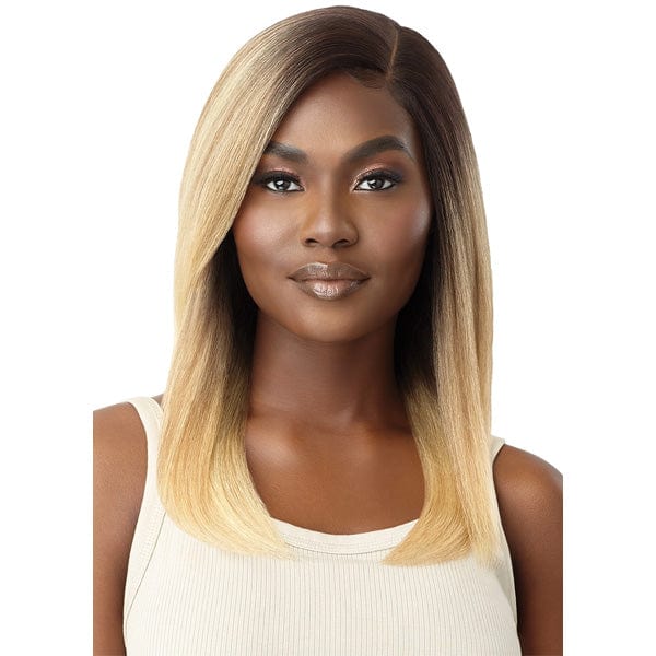 Outre Synthetic Swiss HD Lace Front Wig - NATURAL YAKI 18
