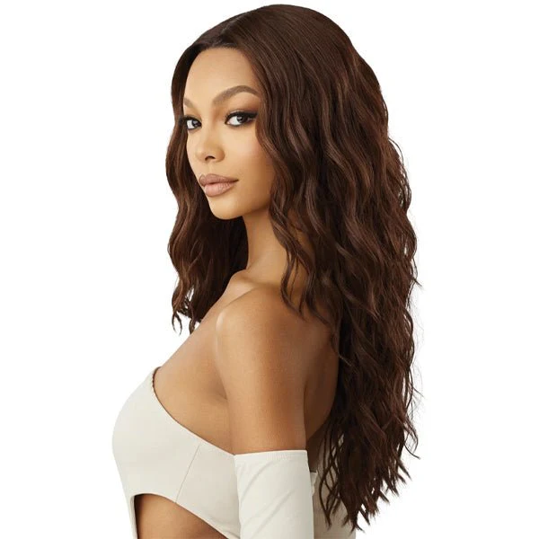 Outre Synthetic Swiss HD Lace Front Wig - LEXA - Airhomei