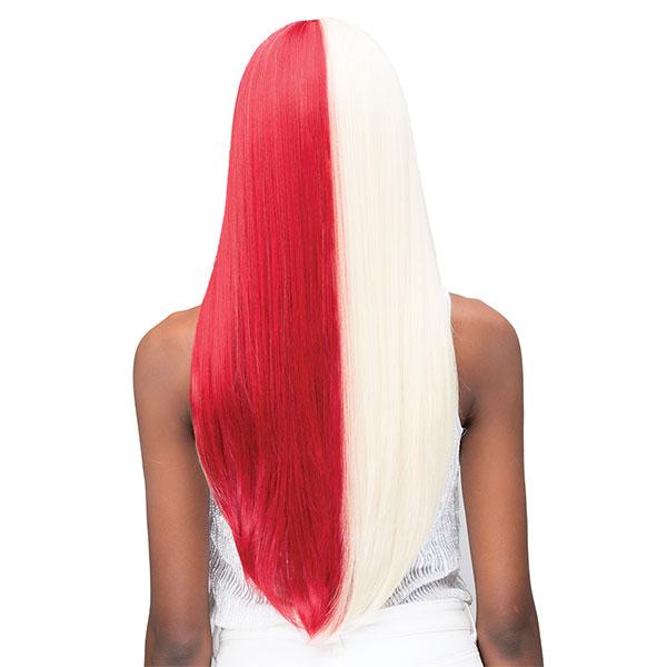 Bobbi Boss Synthetic 13x4 HD Lace Wig - MLF242 GARNET - Airhomei