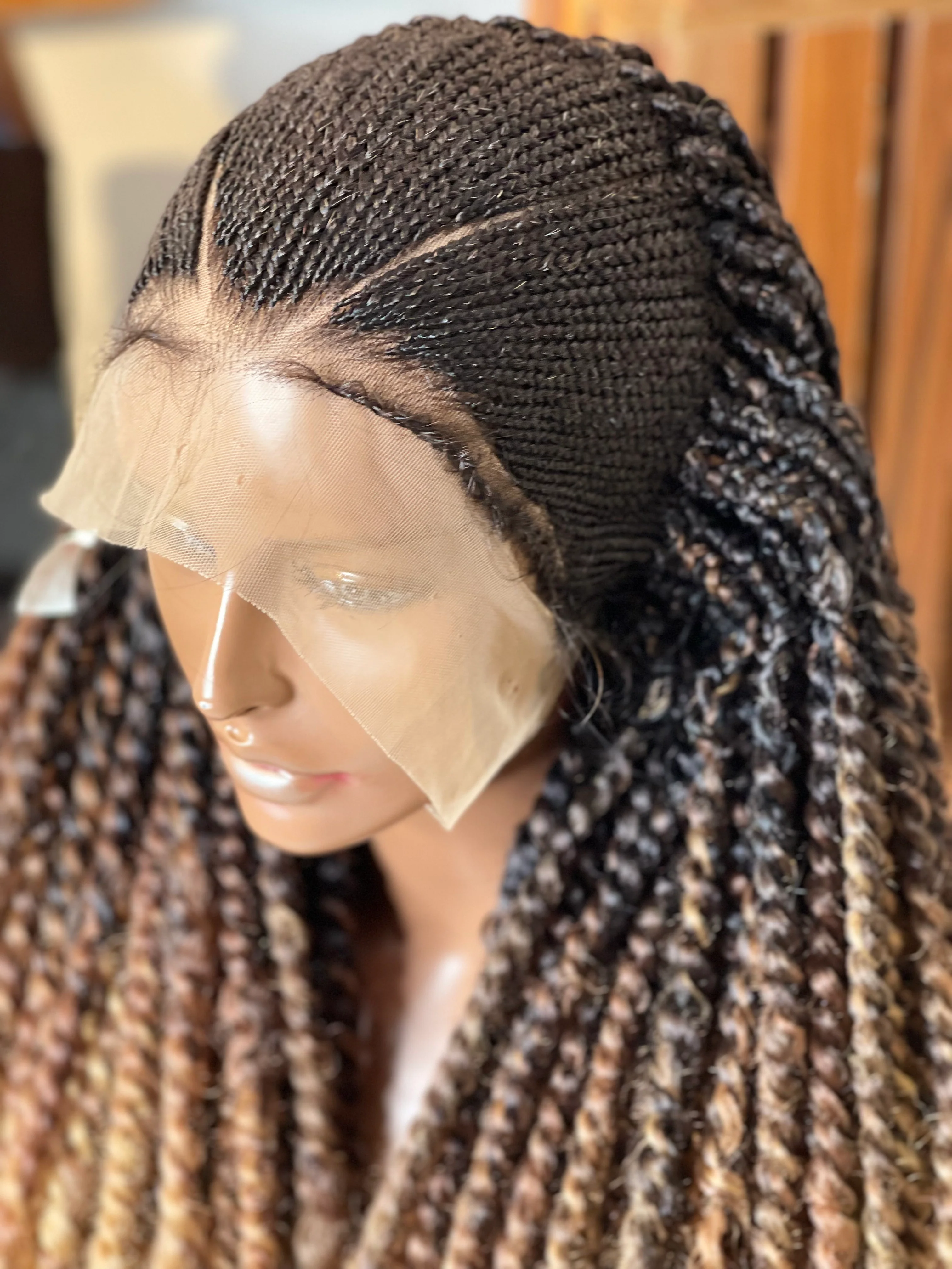 Og Unit - Passion Twists - Ombre Cornrow Wig - Airhomei