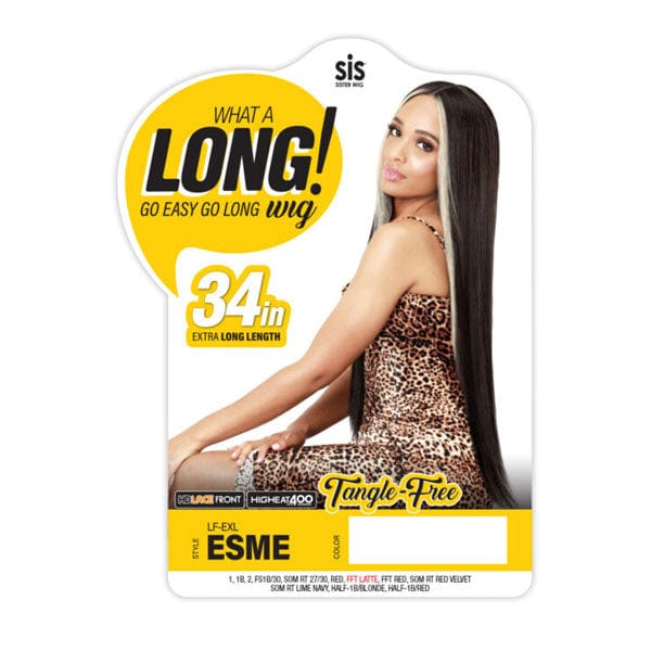 Zury Sis Synthetic Hair HD Lace Front Wig - LF EXL ESME - Clearance - Airhomei
