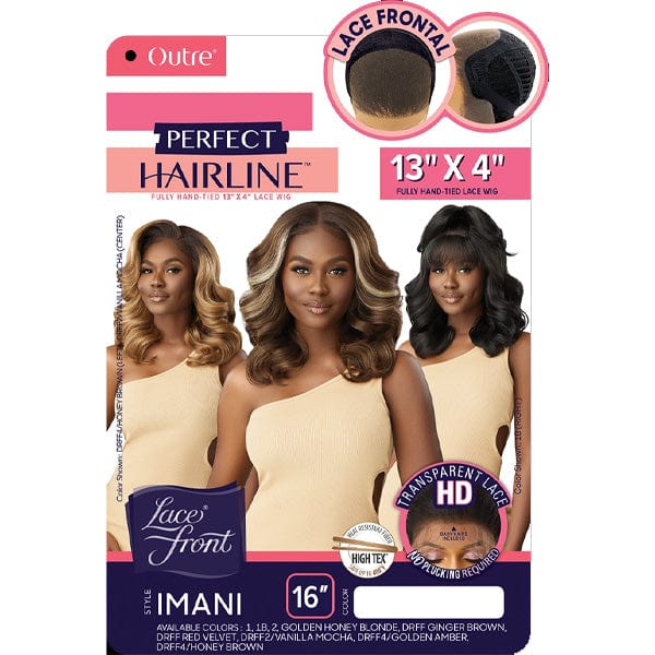 Outre Perfect Hairline Synthetic 13x4 Lace Frontal Wig - IMANI - Airhomei
