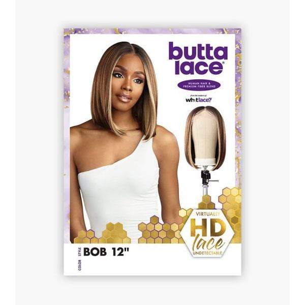 Sensationnel Butta Human Hair Blend Lace Front Wig - BOB 12