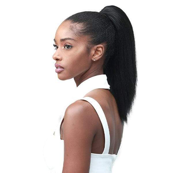 Bobbi Boss Miss Origin Tress Up Human Hair Blend Ponytail - MOD007 YAKY STRAIGHT 14
