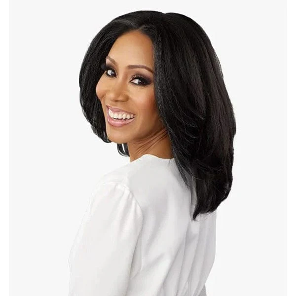 Sensationnel Synthetic Hair Dashly Salt & Pepper Lace Wig - SP LACE UNIT 3 - Airhomei