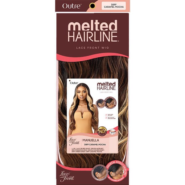 Outre Synthetic Melted Hairline HD Lace Front Wig - MANUELLA - Airhomei