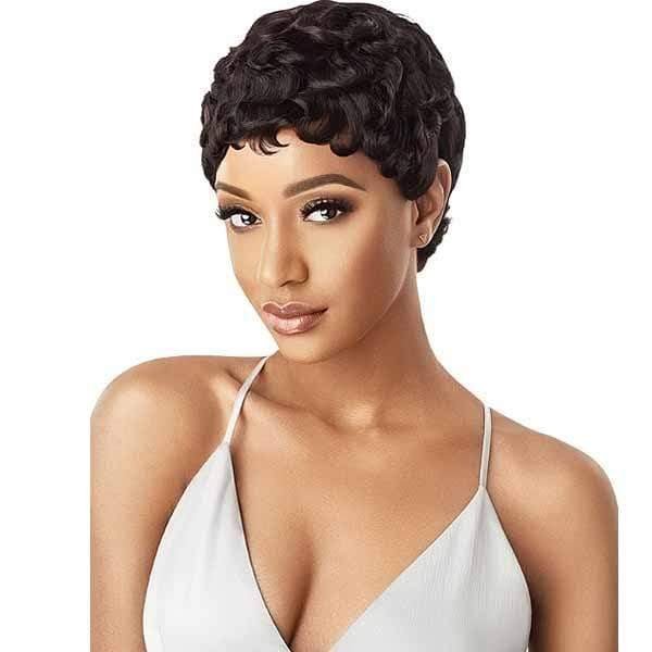 Outre 100% Human Hair Premium Duby Wig - CURLY PIXIE - Airhomei