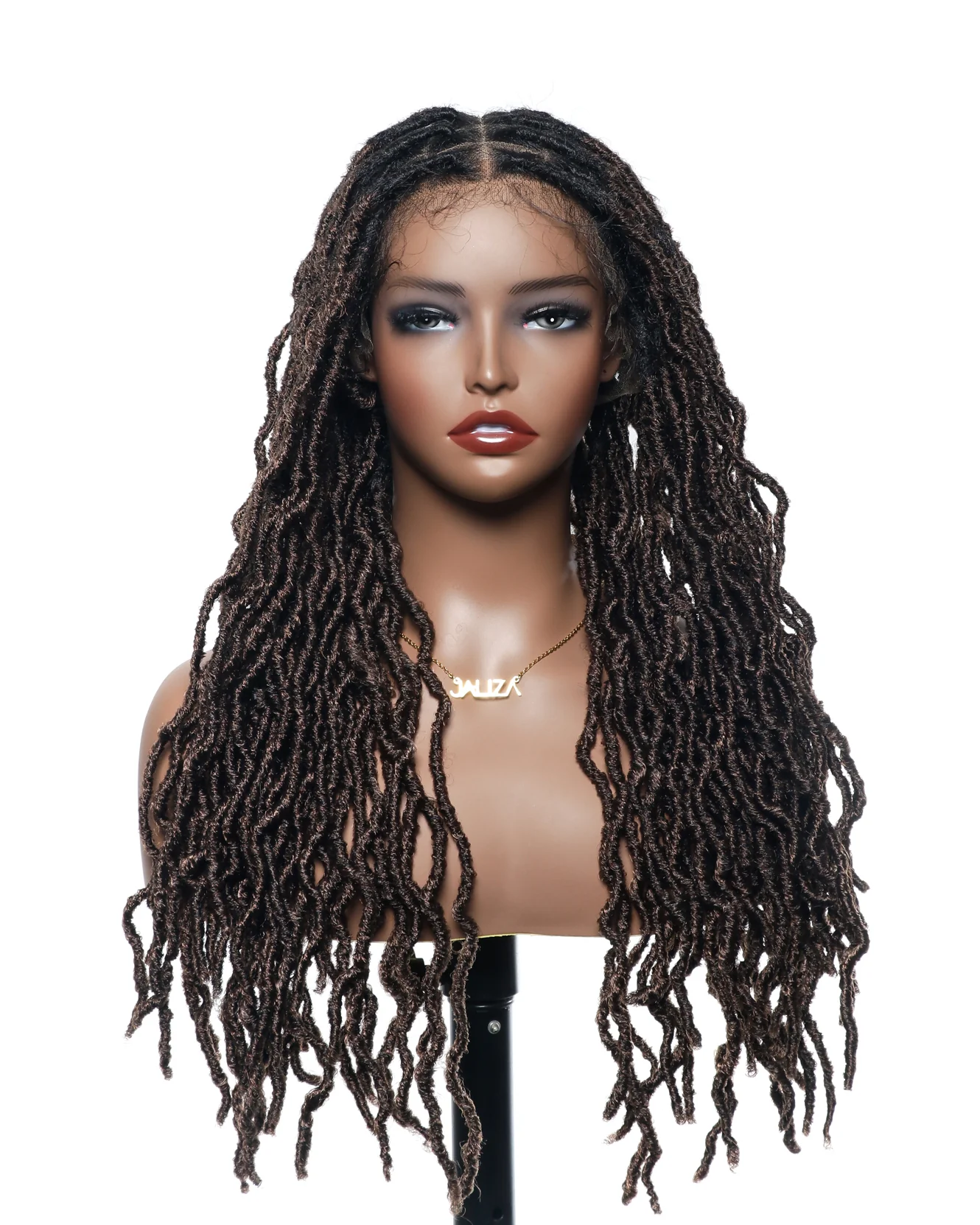 Salon-Level Knotless Locs HD Full Lace 24