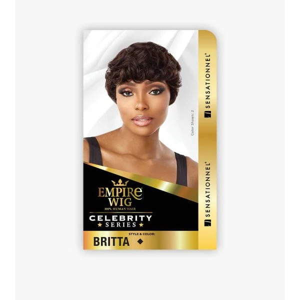 Sensationnel Empire 100% Human Hair Celebrity Series Wig - BRITTA - Airhomei