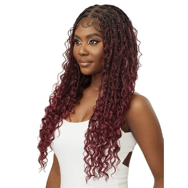 Outre Synthetic 100% Fully Hand-tied Whole Lace Wig - BOHO BOX BRAIDS 28