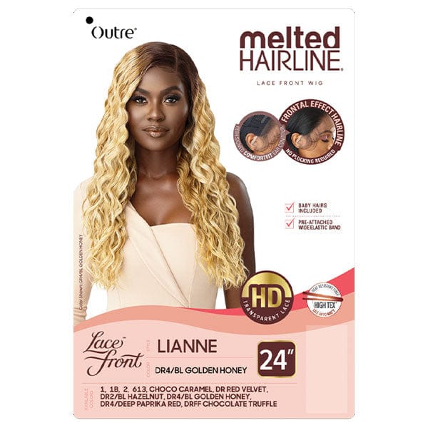 Outre Synthetic Melted Hairline HD Lace Front Wig - LIANNE - Airhomei