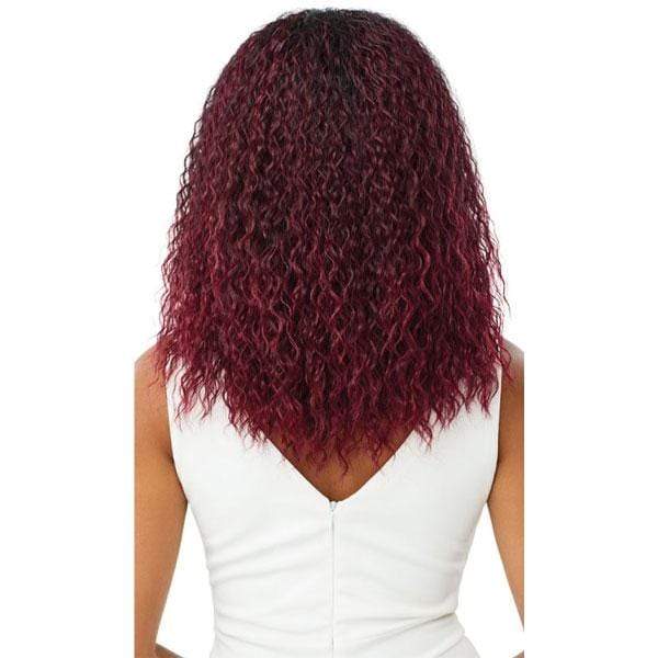 Outre Quick Weave Wet & Wavy Style Synthetic Half Wig - SPANISH CURL 16