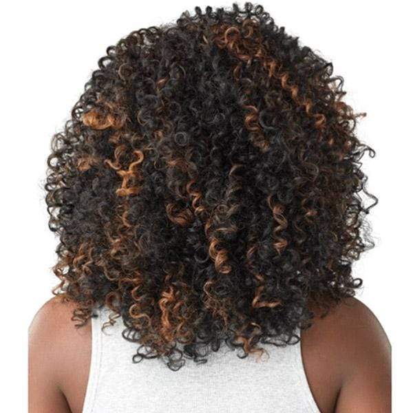 Sensationnel Instant Weave Curls Kinks & CO Synthetic Half Wig - CURLY 3B-3C SHOW STOPPER - Clearance - Airhomei