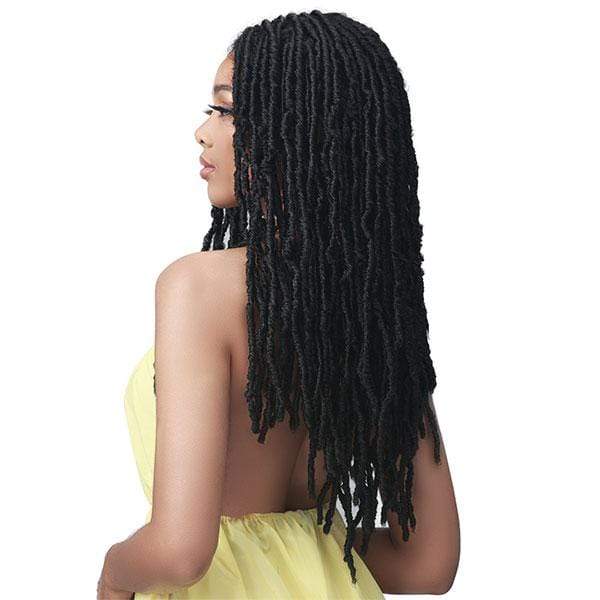 Bobbi Boss Synthetic Hair Lace Front Wig - MLF618 NU LOCS 24 - Clearance - Airhomei