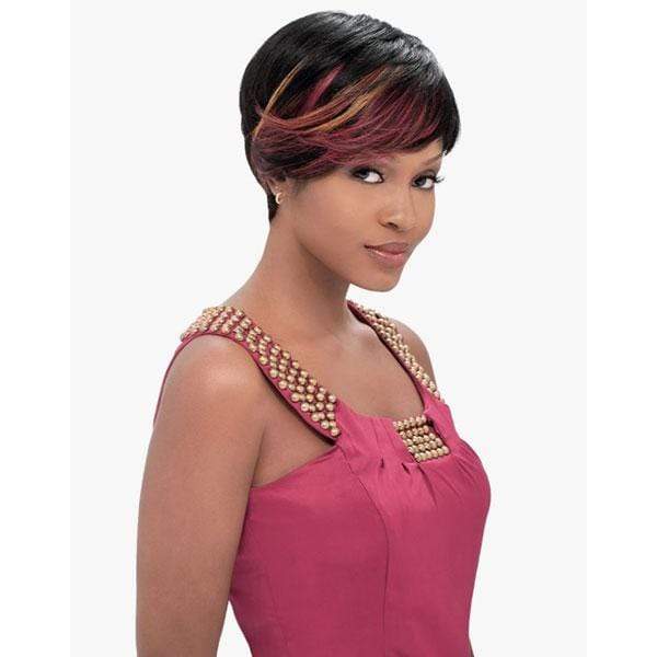 Sensationnel 100% Human Hair Bump Collection Wig - FAB FRINGE - Airhomei