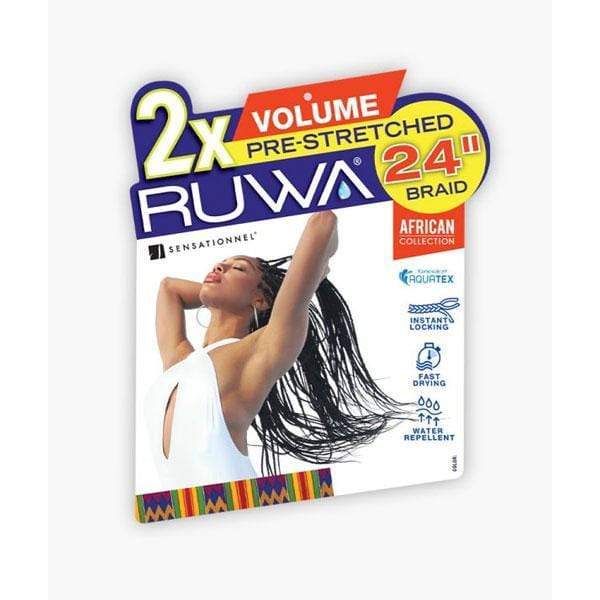 Sensationnel Synthetic Crochet Braid - 2X RUWA VOLUME PRE STRETCHED 24 - Clearance - Airhomei