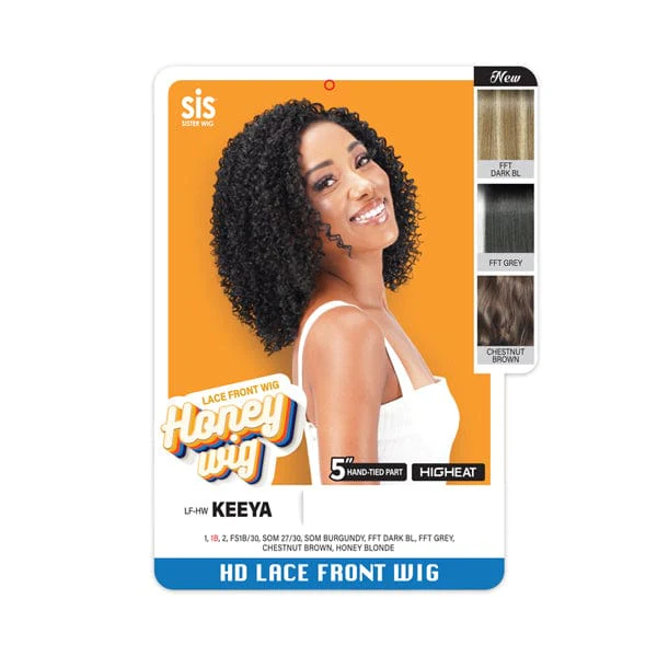 Zury Sis Honey Wig Synthetic HD Lace Front Wig - LF HW KEEYA - Airhomei