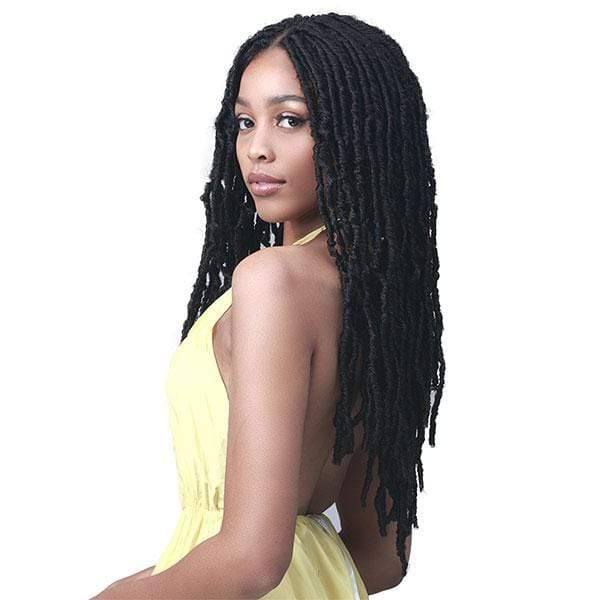 Bobbi Boss Synthetic Hair Lace Front Wig - MLF618 NU LOCS 24 - Clearance - Airhomei