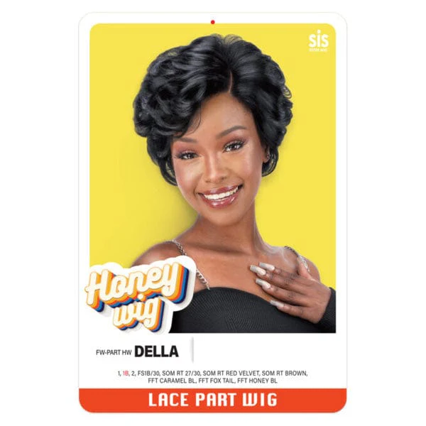 Zury Sis Honey Wig Synthetic HD Lace Part Wig - FW PART HW DELLA - Airhomei
