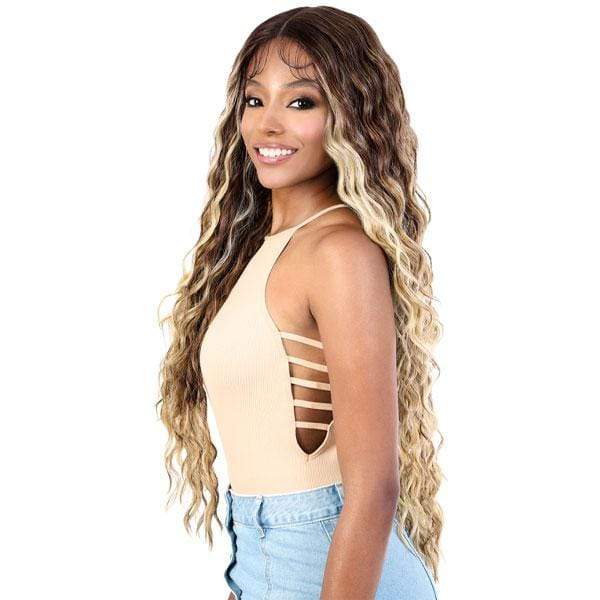 Motown Tress Synthetic HD Invisible 13X7 Lace Wig - LS137.SAMI - Clearance - Airhomei