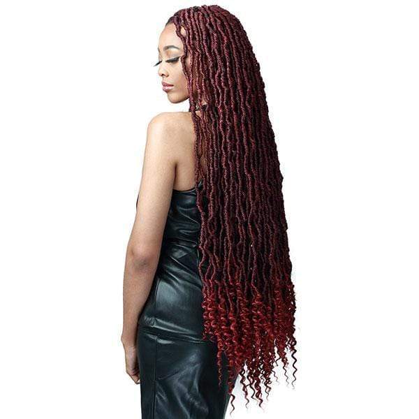 Bobbi Boss Synthetic Crochet Braid - NU LOCS CURLY TIPS 36