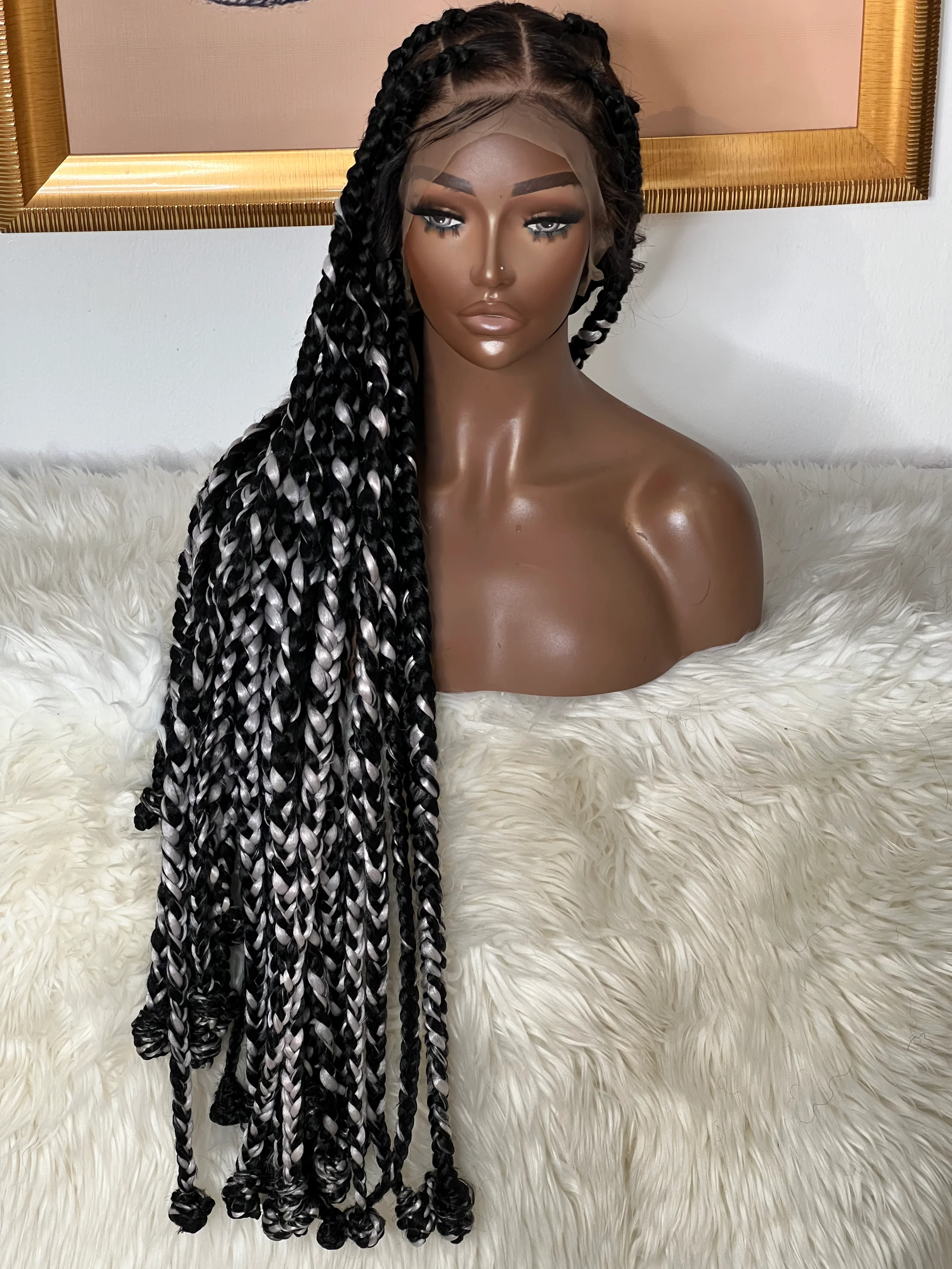 Alara Knotless Braided Wig - Airhomei