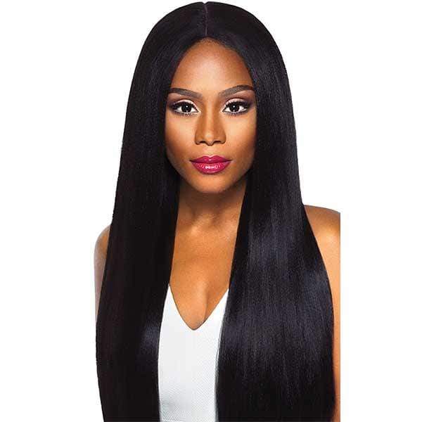 Outre Synthetic Swiss X Lace Front Wig - VIXEN YAKI (4 Way Part Cap Construction) - Clearance - Airhomei