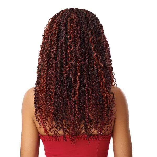 Outre X-Pression Twisted Up 4X4 Lace Front Wig - BOHO PASSION WATERWAVE 22