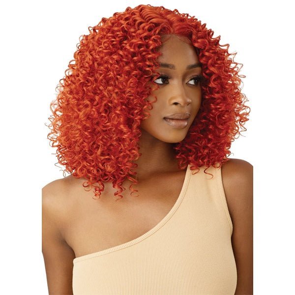 Outre Synthetic Swiss HD Lace Front Wig - KIONE - Airhomei