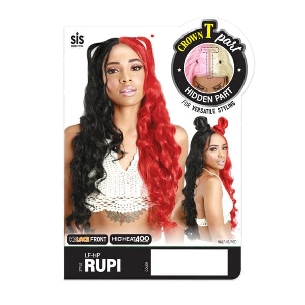 Zury Sis Synthetic Hair HD Lace Front Wig - LF HP RUPI - Clearance - Airhomei
