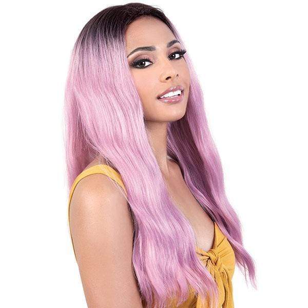Motown Tress Let's Lace Deep Part Synthetic Swiss Lace Front Wig - LDP KIM - Clearance - Airhomei