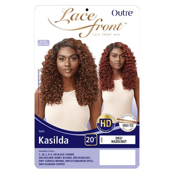 Outre Synthetic Swiss HD Lace Front Wig - KASILDA - Airhomei