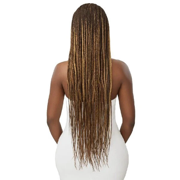 Outre Synthetic 100% Fully Hand-tied Whole Lace Wig - KNOTLESS BOX BRAIDS 36