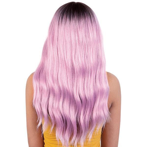 Motown Tress Let's Lace Deep Part Synthetic Swiss Lace Front Wig - LDP KIM - Clearance - Airhomei