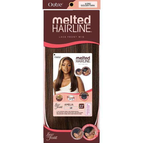 Outre Synthetic Melted Hairline HD Lace Front Wig - AMELIA - Airhomei