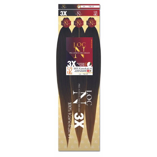 Loc N Synthetic Pre-Stretched Braiding Hair - 52'' - Airhomei