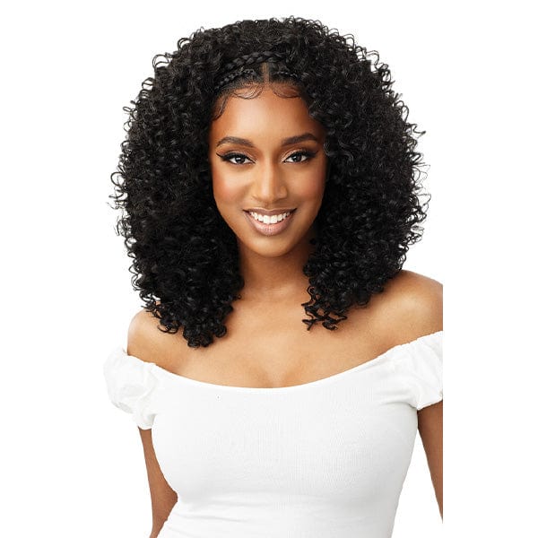 Outre Synthetic Hair 13x2 HD Lace Front Wig - HALO STITCH BRAID 18 - Airhomei