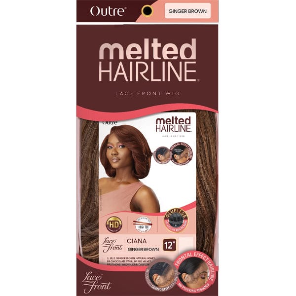 Outre Synthetic Melted Hairline HD Lace Front Wig - CIANA - Airhomei