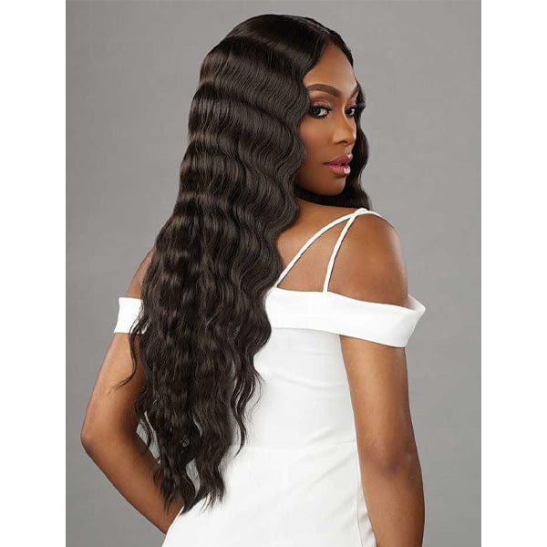 Sensationnel Butta Human Hair Blend Lace Front Wig - LOOSE CRIMP 28