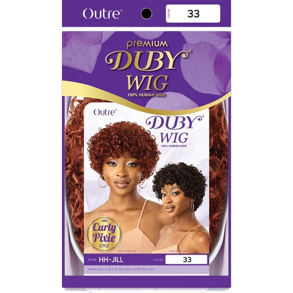 Outre 100% Human Hair Premium Duby Wig - JILL - Airhomei