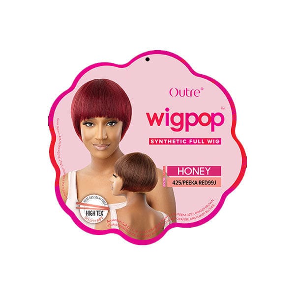 Outre Wigpop Synthetic Hair Full Wig - HONEY - Airhomei